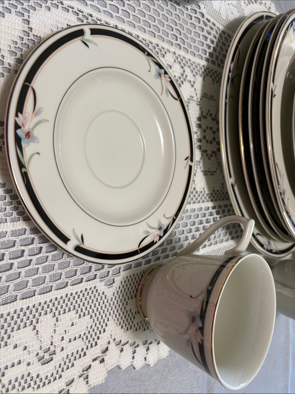 Sango Regency Collection Cup and Saucer Set